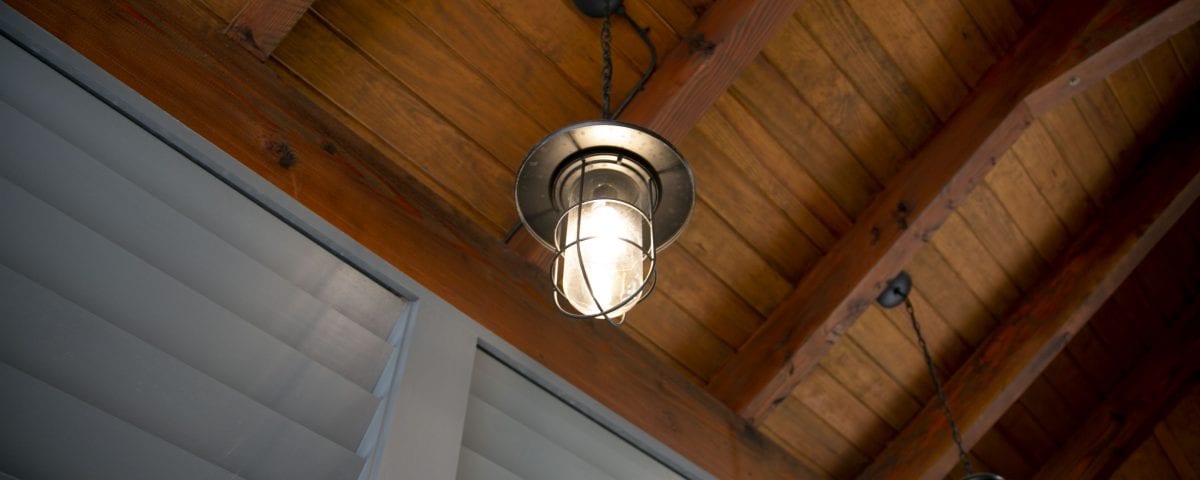 Light fixture option by Facets of Lafayette